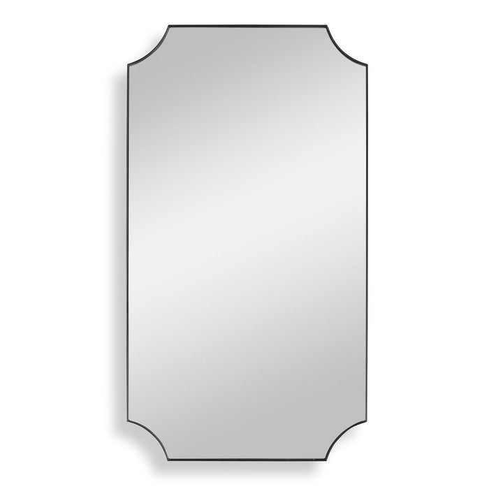 Lennox Mirror, Black - iron