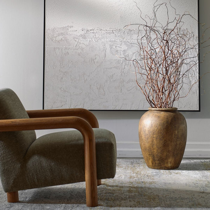 Rustic Earth Planter - decorative object