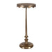 Accent Table (Brass Scalloped) - accent table