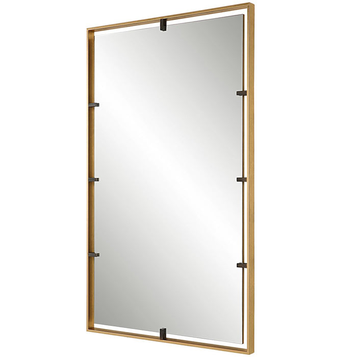 Egon Mirror, Gold - bronze and gold finish