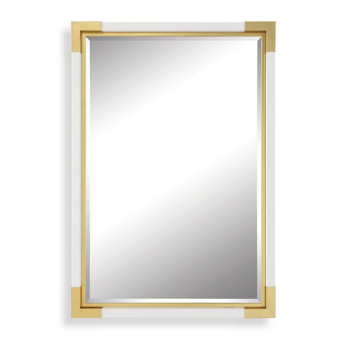 Malik Mirror - gold finish and iron