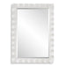 Haya Mirror, White - decorative frame