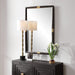 Larkin Mirror - brass and wood