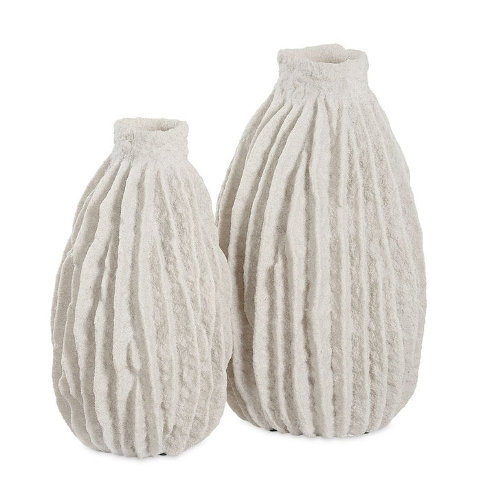 Ivory Ridge Vases, S/2 - vases