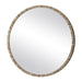 Odeon Round Mirror - bronze and iron