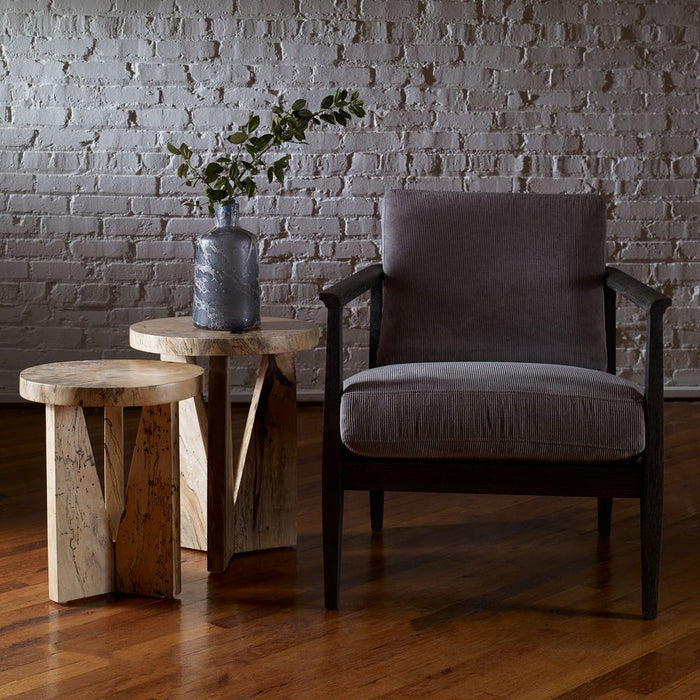 Nadette Nesting Tables, Natural, S/2 - solid tamarind wood