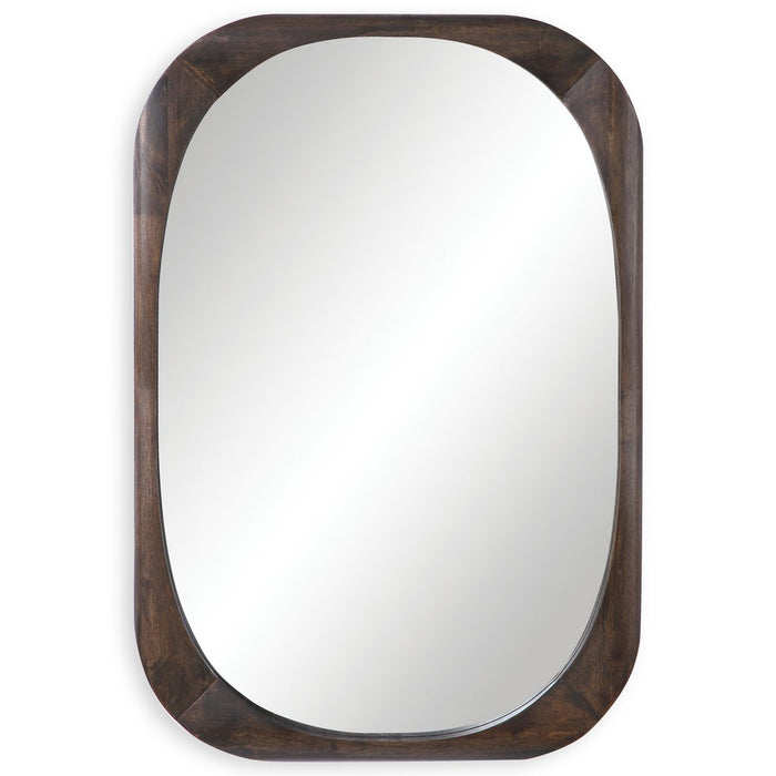 Sheldon Mirror - wood and walnut