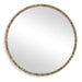 Odeon Round Mirror - bronze and iron