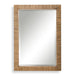 Cape Mirror Natural - rattan and oak wood