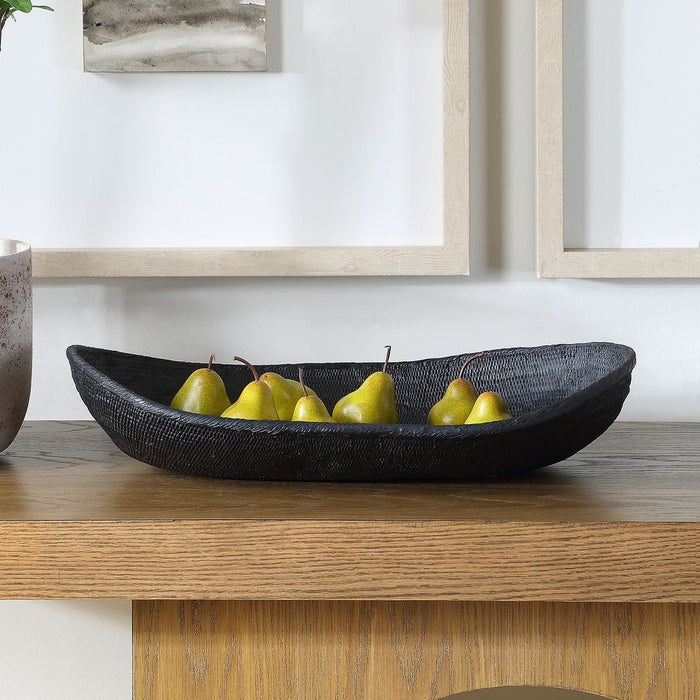 Ember Weave Indoor-Outdoor Bowl - decorative object