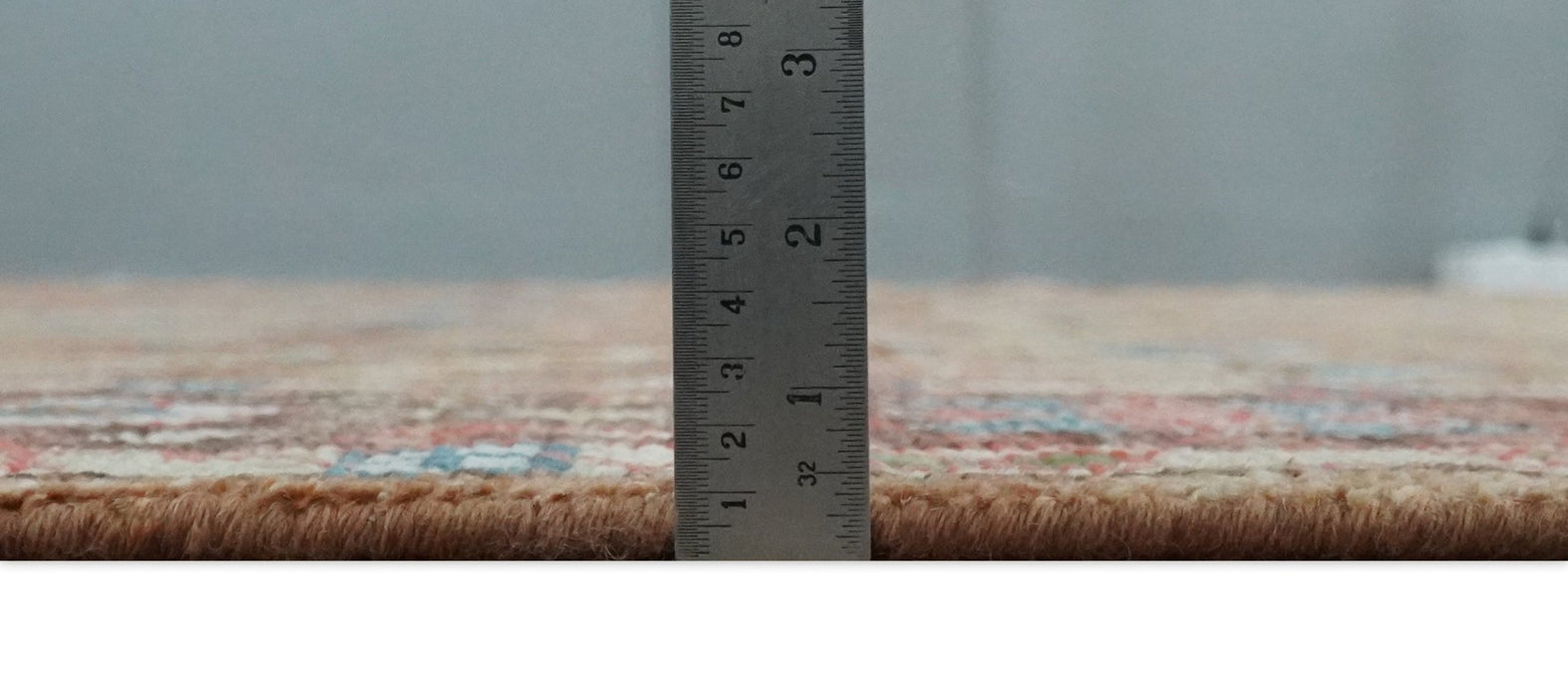 Tree of Life Rust and Brown Hand Knotted 8x10 Traditional Oushak Wool Rug