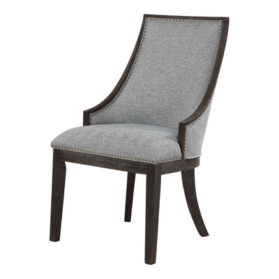 Denim Blue Dining Chair - chairs - luxury