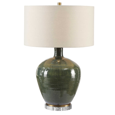 Beige green with envy lamp - lamps - rustic modern