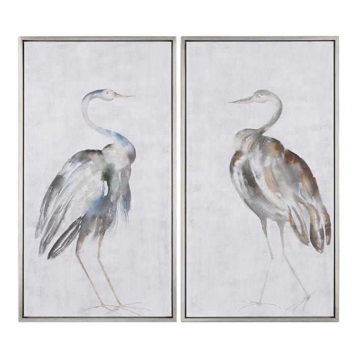 Feathered Friends Wall Art Pair (set of 2)