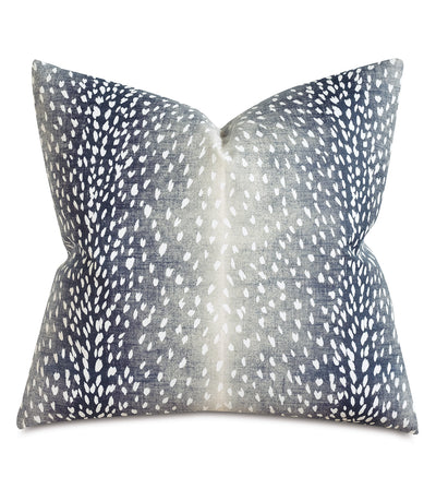 Wild Side Pillow: Blue - pillows - luxury