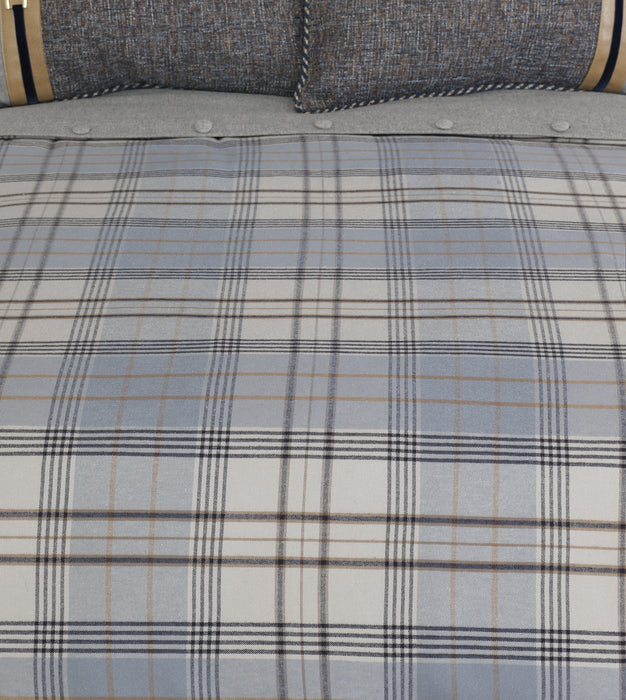 Mad About Plaid Comforter With Piping