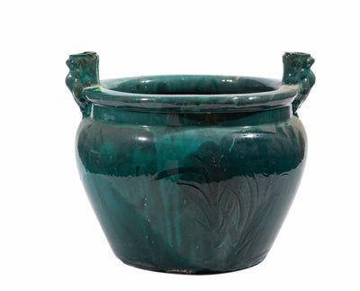 Vintage Green Incense Burner With Handle - decorative objects - rustic modern